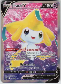 Jirachi V 170/189 Ultra Rare Astral Radiance Pokemon Near Mint - Image 3