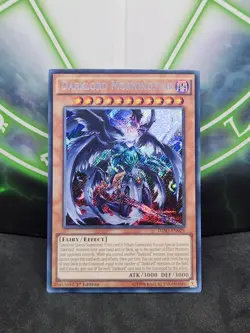 Yugioh Darklord Morningstar DESO-EN029 Secret Rare 1st Edition NM - Image 1