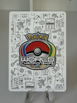 2019 Pokemon TCG Mewtwo & Mew GX 71/236 2019 World Championships Tag Team NM - Image 2