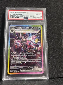 Pokemon Hydreigon Ex Surging Sparks Special Illustration Rare #240 PSA 10 Gem - Image 1