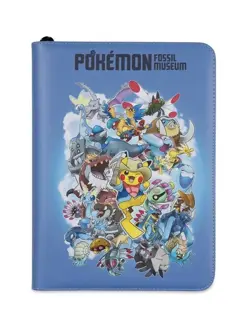 Pokemon Fossil Museum: Pokemon TCG Zip Binder BRAND NEW - Image 1