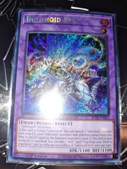 YUGIOH! Infernoid Evil BLTR-EN013 Secret Rare 1st Edition NM - Image 1