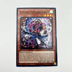 Yugioh Doom of Dimensions - Radiant Typhoon Eldam - Super Rare - DOOD-EN013 NM - Image 3
