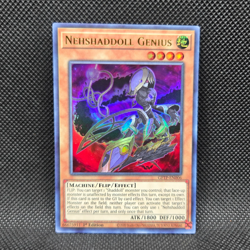 Yugioh Nehshaddoll Genius (GFTP-EN006) 1st Edition ULTRA RARE HOLO (NEAR MINT) - Image 1