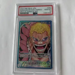 Donquixote Doflamingo One Piece 2022 Romance Dawn Japanese OP01-060 L PSA 10 - Image 1