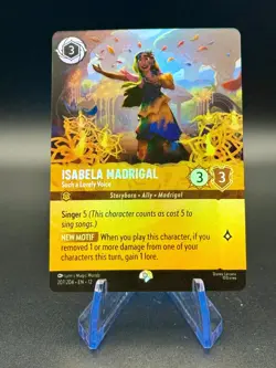 Isabela Madrigal - Such a Lovel Voice 207/204 E | Lorcana: Wilds Unknown | NM - Image 1