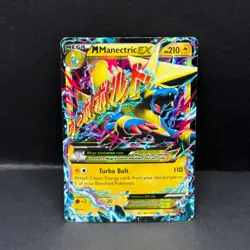 Pokemon M Manectric EX XY Phantom Forces Ultra Rare Holo Card 24/119 210 HP Mega - Image 1