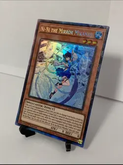 Yu-GI-Oh TCG Ni-Ni The Mirror Mikanko AMDE-EN026 COLLECTOR’S RARE 1st Edition NM - Image 1