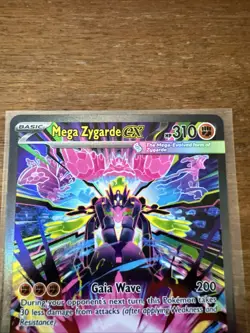 Mega Zygarde EX Perfect Order SIR Rare 120/088 Pokemon Card TCG- Pack Fresh - Image 2