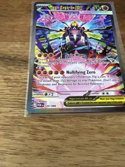 Mega Zygarde EX Perfect Order SIR Rare 120/088 Pokemon Card TCG- Pack Fresh - Image 4