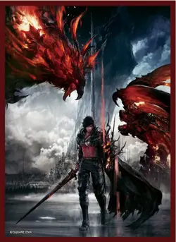 FINAL FANTASY Card Sleeves Series Clive 100 Cards FFCSS-10 - Image 1