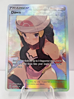 Dawn Full Art Custom Made Pokemon Waifu ACG Trainer Art Card - Image 1