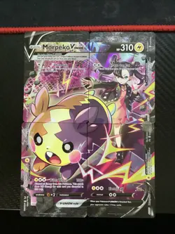 Pokemon Morpeko V-Union 4 Card Set SWSH287 SWSH288 SWSH289 SWSH290 Promo NM/Mint - Image 1