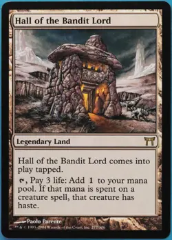 Hall of the Bandit Lord Champions of Kamigawa NM Rare CARD (514242) ABUGames - Image 1