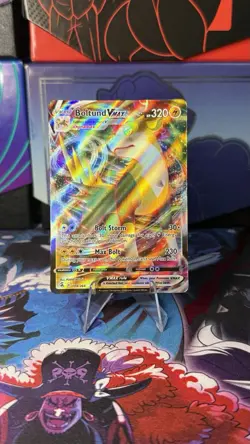 Pokemon TCG Boltund Vmax 104/264 SW&SH Fusion Strike Ultra Rare English Card - Image 1