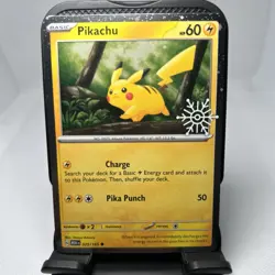 Pikachu - (Holiday Calendar) 025/165 Miscellaneous Cards & Products Holo - Image 1