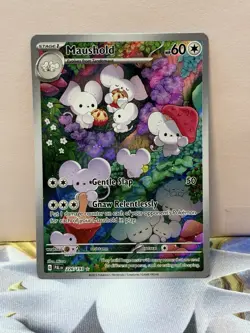 Maushold 226/193 Illustration Rare Paldea Evolved Pokemon Card NM IR - Image 1