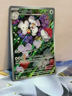 Maushold 226/193 Illustration Rare Paldea Evolved Pokemon Card NM IR - Image 3
