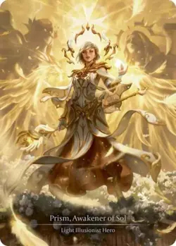 MTG English Prism, Awakener of Sol (Marvel) NM Cold Foil GEM Pack 3 - Image 1