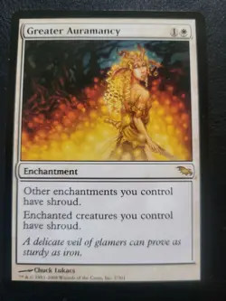 MTG Greater Auramancy NM/EX Shadowmoor - Image 1