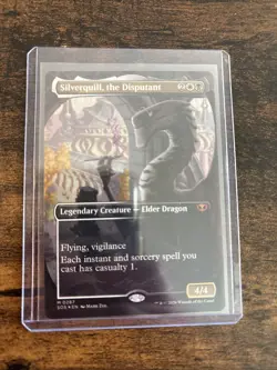 Silverquill, the Disputant (Borderless) Secrets of Strixhaven Foil - Image 1