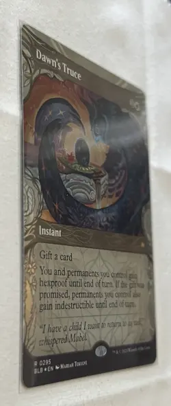 Dawn's Truce (Showcase) Bloomburrow Foil - Image 2