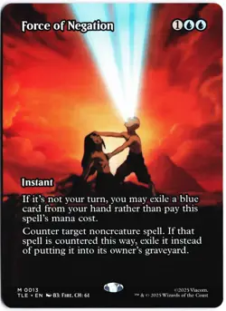 Force of Negation (Borderless) M Avatar: The Last Airbender: Eternal-Legal 13 NM - Image 1