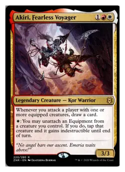 Akiri, Fearless Voyager 220 R Zendikar Rising NM - Image 1
