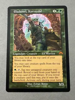 MTG / Eladamri, Korvecdal / MH3 / #423 / Regular (Retro Frame) / Mythic / NM - Image 1