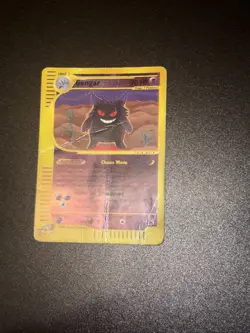 Pokemon TCG Gengar 48/165 Expedition Base Set Reverse Holo HP - Image 1