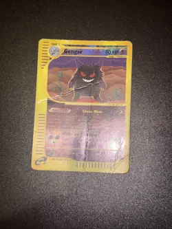 Pokemon TCG Gengar 48/165 Expedition Base Set Reverse Holo HP - Image 2