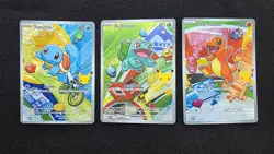 Pokemon TCG MEP Promo 3-Card Lot Bulbasaur 037 Charmander 038 Squirtle 039 - Image 1
