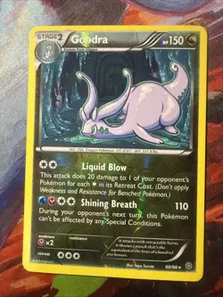 Goodra [Reverse Holo] #60 Pokemon Ancient Origins - Image 1