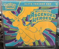 Pokemon Elite Trainer Box Mega Evolution: Ascended Heroes English - Image 1