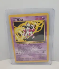 Mr. Mime Pokemon TCG Jungle Set 22/64 Rare Non-Holo LP - Image 1