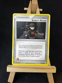 Pokemon TCG Rockets Mission 88/109 NM Read Description - Image 1