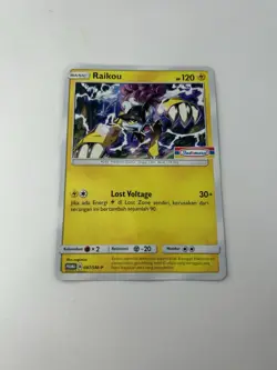 HP Raikou 087/SM-P | Pokemon Indomaret Stamped Promo Indonesian [US Seller] - Image 1
