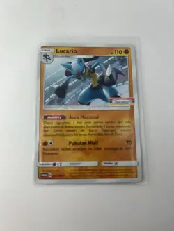 LP Lucario 089/SM-P | Pokemon Indomaret Stamped Promo Indonesian [US Seller] - Image 1