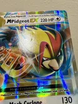 M Pidgeot EX MP 65/108 - Holo Rare XY Evolutions 🏝 Pokemon 2016 - Image 3