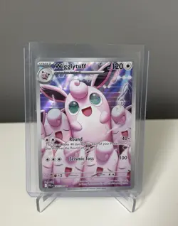 Pokemon Wigglytuff 105/094 Phantasmal Flames Illustration Rare NM 2025 - Image 1