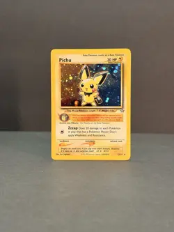 Pichu 12/111 Unlimited Holo Rare - Pokemon TCG - Neo Genesis LP/MP - Image 4
