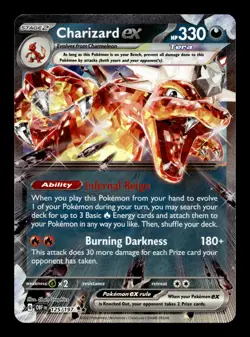 Charizard ex 125/197 SV03: Obsidian Flames Holofoil Double Rare Pokemon TCG - Image 1