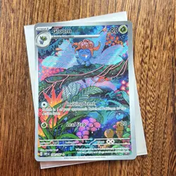 Check centering before Pokemon Gloom 198/197 SV03: Obsidian Flames Stage 1 80 - Image 1