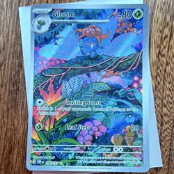 Check centering before Pokemon Gloom 198/197 SV03: Obsidian Flames Stage 1 80 - Image 5