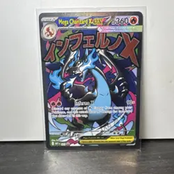 Mega Charizard X EX 023 Me: Mega Evolution Promo Holo 360 HP Pokemon TCG - Image 1