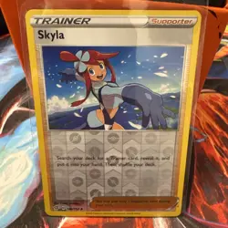 Skyla 166/192 Uncommon Reverse Holo Pokemon Rebel Clash NM - Image 1