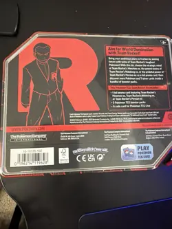Pokemon Team Rocket Mewtwo EX Tin SEALED **FAST SHIP** - Image 2