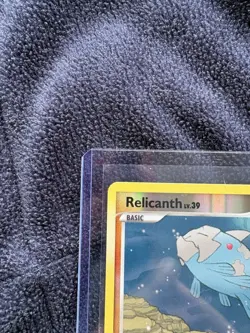 Nintendo Relicanth SH8 HS Unleashed Holo Rare 80 HP Pokemon TCG ENG 2009 - Image 3