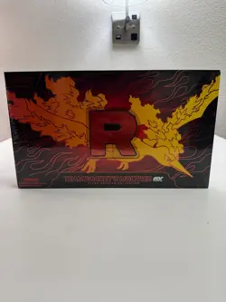 Pokemon TCG Team Rocket’s Moltres ex Ultra-Premium Collection New (Sealed) UPC - Image 1