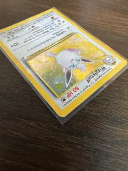 Pokemon TCG Wigglytuff 019/130 Base Set 2 Holo *SWIRL* MP - Image 3